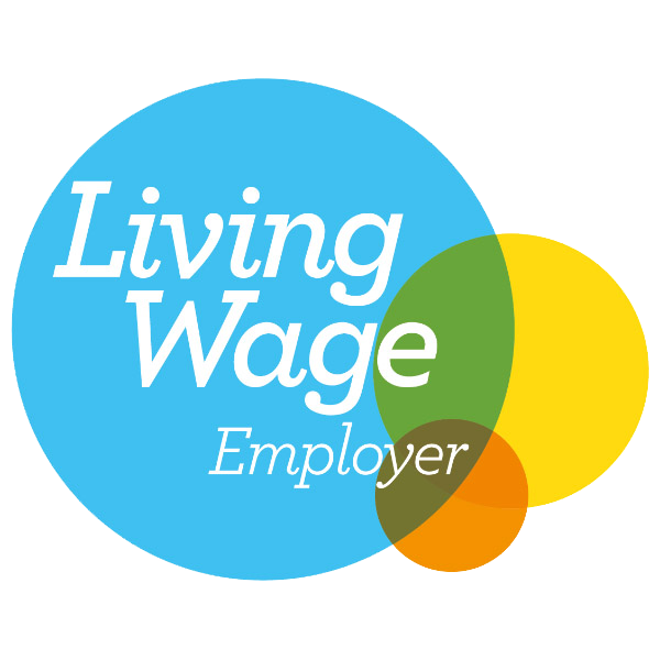  Living Wage employer logo.